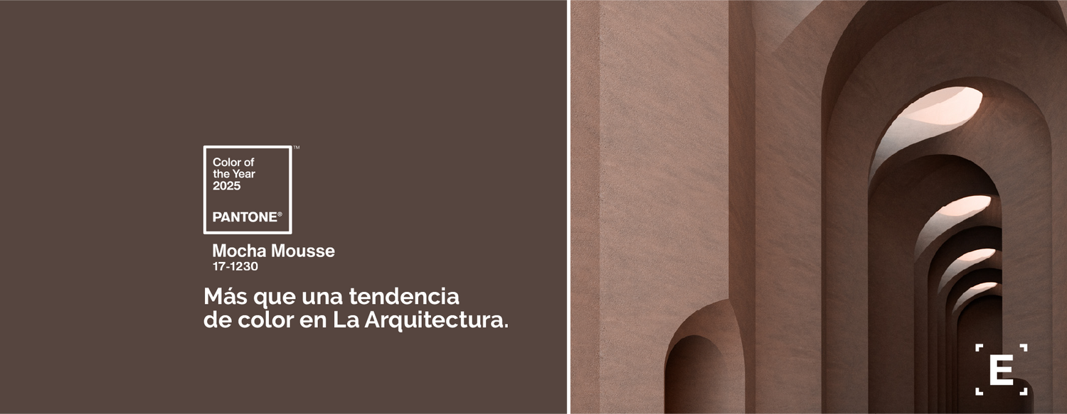 Color del Año 2025. Mocha Mousse 17-1230.